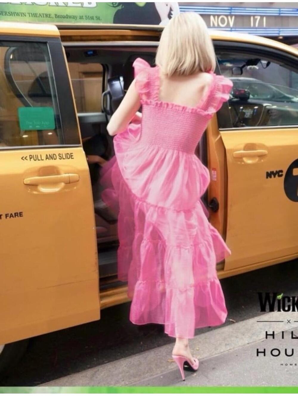 Rare Hill House Home x Wicked Glinda Pink Ellie Nap Dress Collector’s Edition